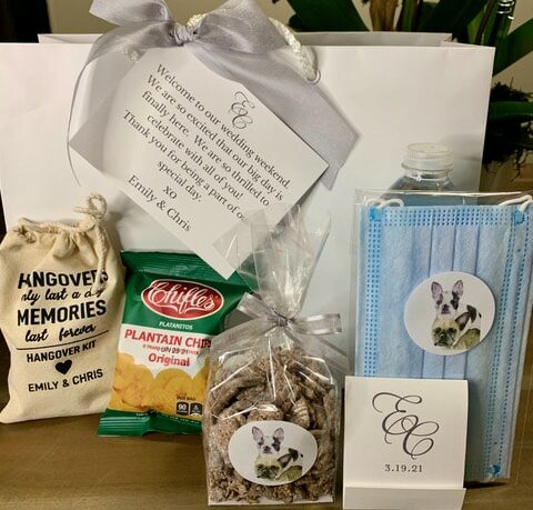 Wedding welcome gifts