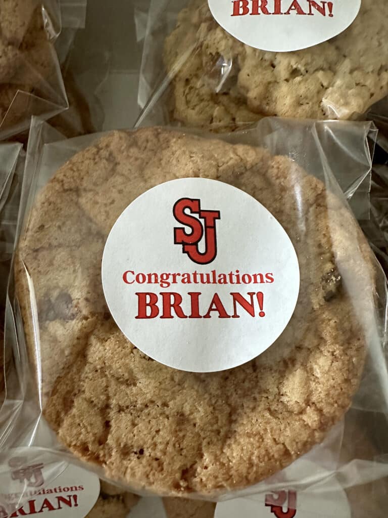 Personalized graduation cookies