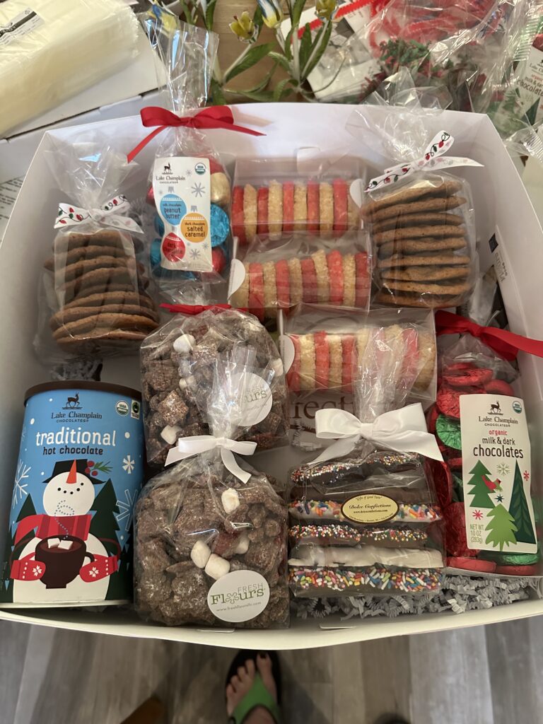 Client holiday gift assortment