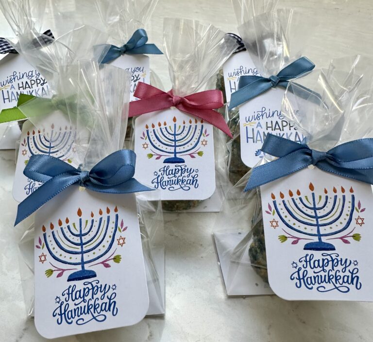 Custom Hanukkah cookie gifts